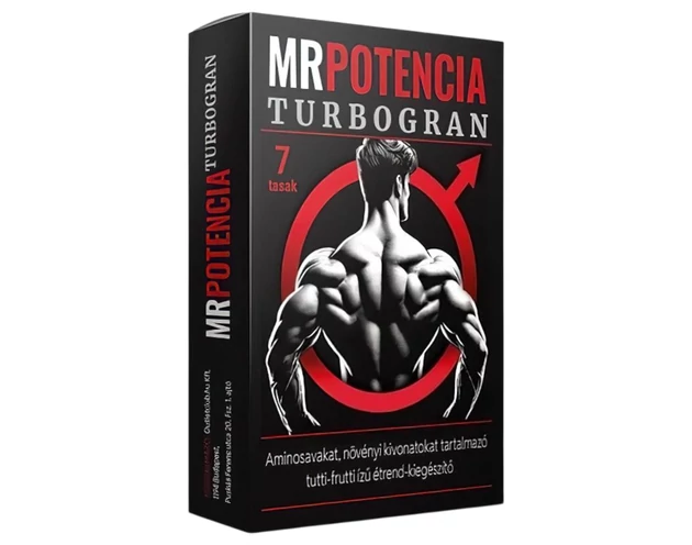 MrPotencia Turbogran - étrend-kiegészítő férfiaknak (7db)