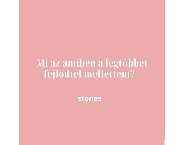 Stories önismereti kérdések pároknak