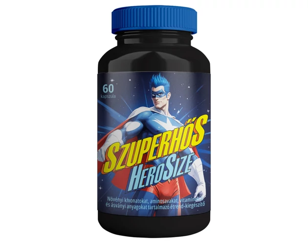 Szuperhős Hero Size - étrend-kiegészítő kapszula (60db)