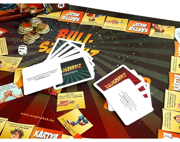 Buliszerviz felnőtt társasjáték