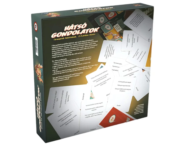 Hátsó gondolatok - Sikamlós találós kérdések felnőtt szex társasjáték