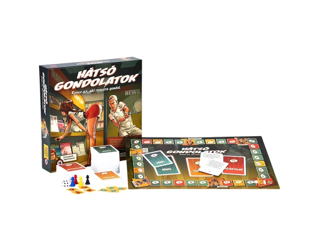 Hátsó gondolatok - Sikamlós találós kérdések felnőtt szex társasjáték