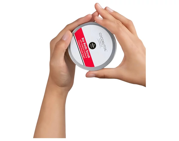 Coconutoil - Bio Testradír Kávéval & Kókuszvirágcukorral (100ml)