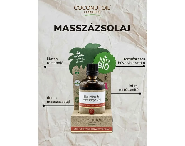 Coconutoil - Bio Intim & Masszázsolaj (20ml)