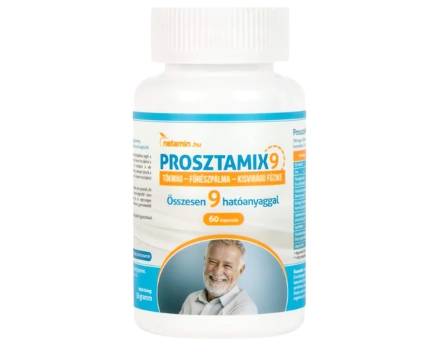 Netamin ProsztaMix9 - prosztata védő kapszula (60db)