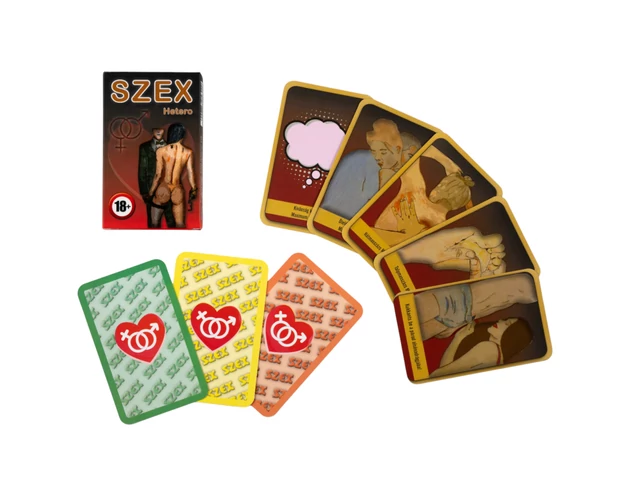 SZEX Hetero - 18+ kártya (magyar)