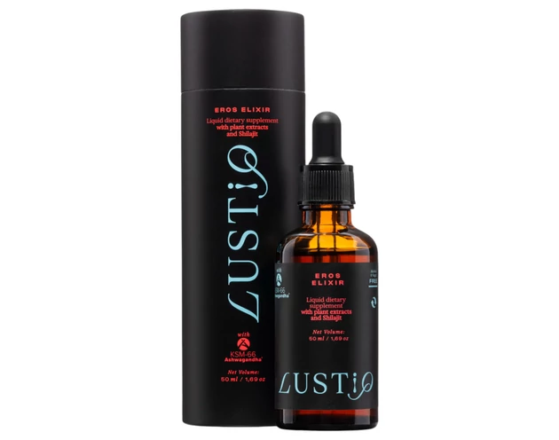 Lustiq Eros Elixir - férfi vágyfokozó cseppek (50ml)