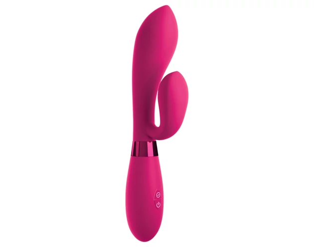 OMG! Rabbits - csiklókaros vibrátor (pink)