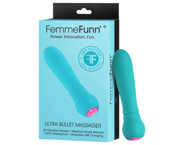 FemmeFunn Ultra Bullet - prémium rúdvibrátor (türkiz)