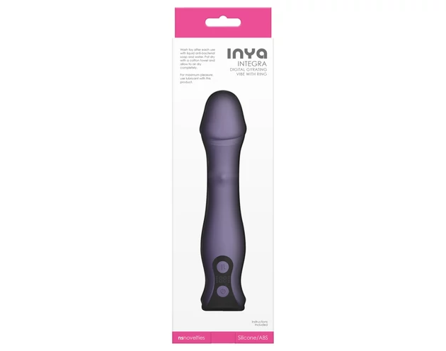 NS Novelties - lökő, forgó vibrátor (lila)