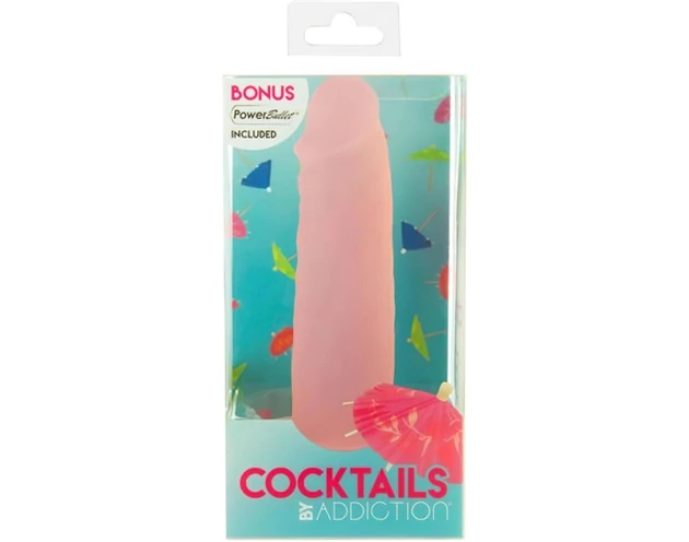 Addiction Coctails - tapadókorongos dildó (barack)