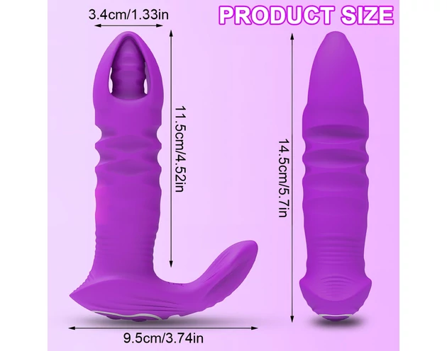 AlvUp - okos lökő análvibrátor (lila)