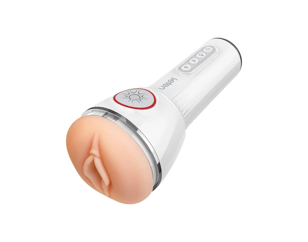 LETEN SM340 - akkus, vibráló, szívó, nyögő maszturbátor