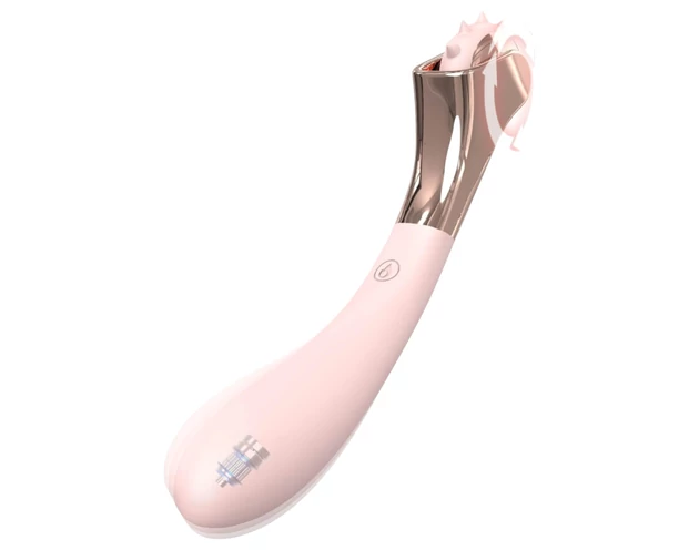 Sex HD - akkus, vízálló vibrátor és ingerkerék (pink)