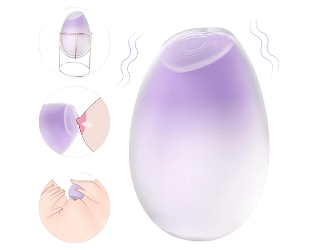 Sex HD - 2in1 bimbó- és csiklóizgató (lila)