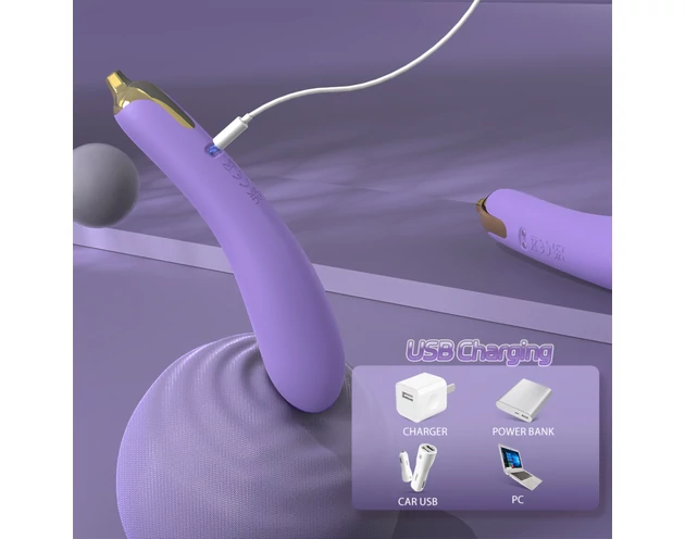 Sex HD - padlizsán vibrátor (lila)