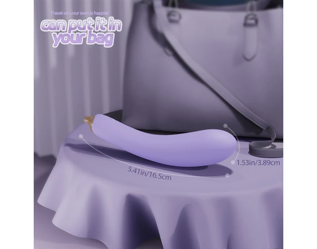 Sex HD - padlizsán vibrátor (lila)