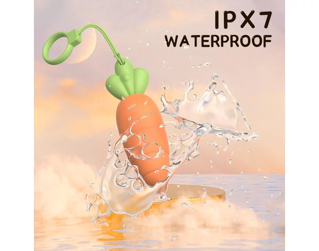 Sex HD Carrots - répa vibrátor (narancs)