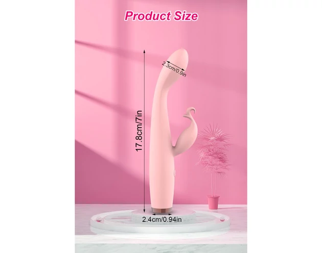 AlvUp - csiklókaros G-pont vibrátor (pink)