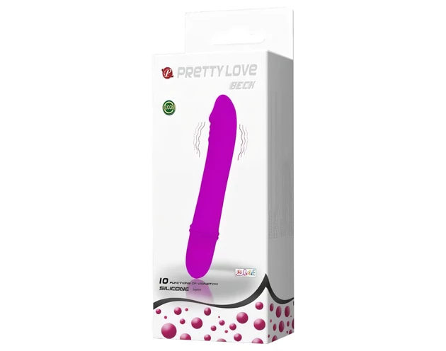 Pretty Love Beck - vízálló G-pont vibrátor (pink)