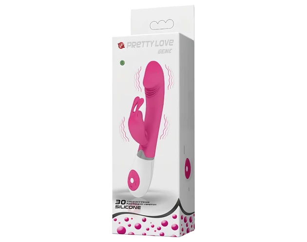 Pretty Love Gene - vízálló G-pont vibrátor (pink)