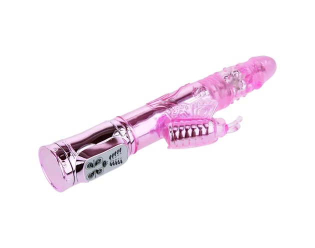 Baile - pillangós, csiklókaros vibrátor (pink)