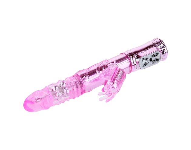 Baile - pillangós, csiklókaros vibrátor (pink)