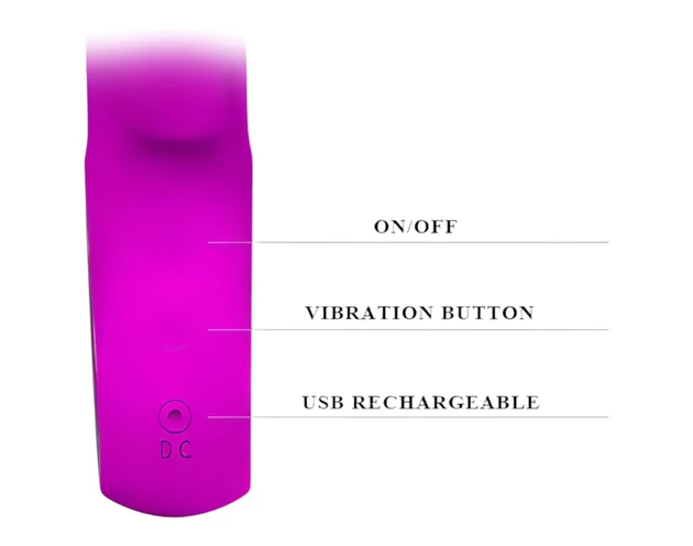 Pretty Love Webb - csiklókaros vibrátor (pink)