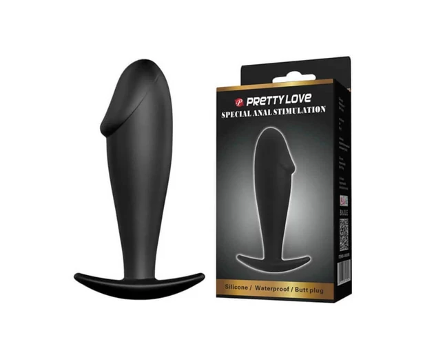 Pretty Love Anal Stimulation Plug - anál plug (fekete)