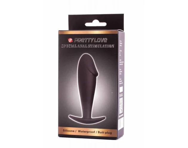 Pretty Love Anal Stimulation Plug - anál plug (fekete)