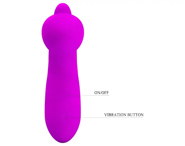 Pretty Love Backie - prosztata vibrátor (pink)