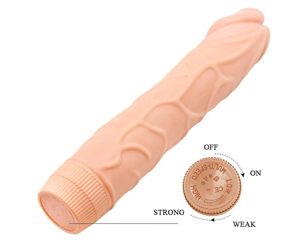 Baile Barbara - élethű vibrátor - 22,5 cm (natúr)