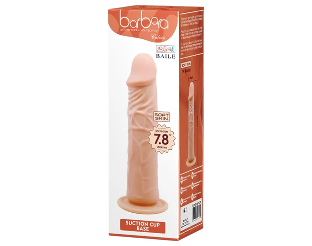 Baile Barbara Calvin - élethű dildó - 20cm (natúr)