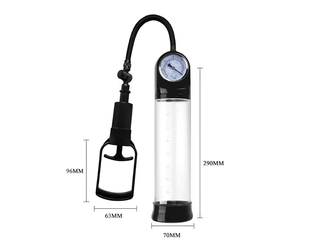 Pretty Love Alexander - péniszpumpa (fekete)