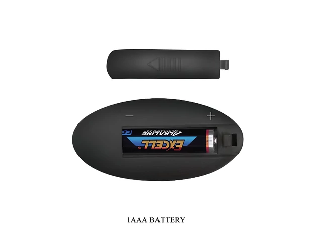 MR. PLAY - akkus, rádiós anál vibrátor (fekete)