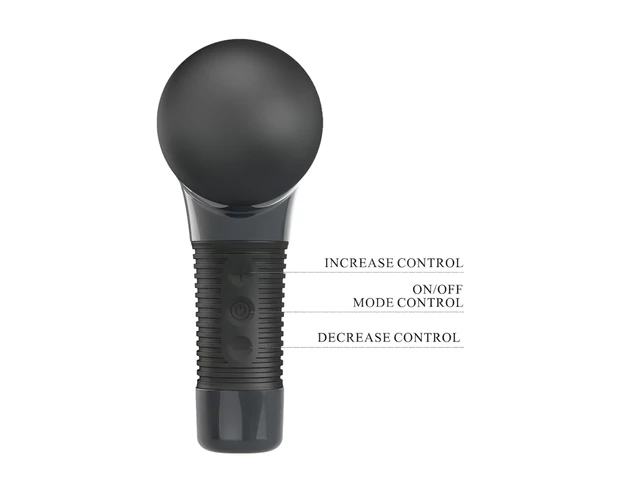 Pretty Love Magic Gun - masszírozó pisztoly (fekete)