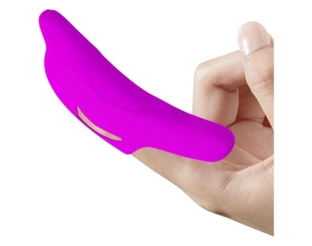 Pretty Love Delphini - delfines ujjvibrátor (lila)