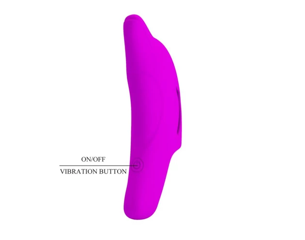 Pretty Love Delphini - delfines ujjvibrátor (lila)