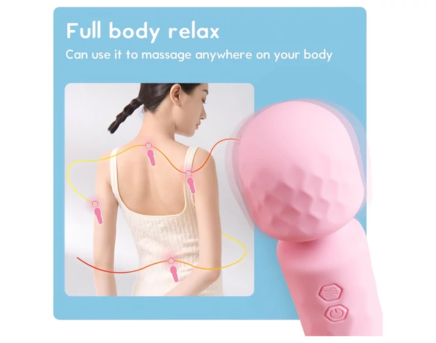 Vibeconnect - akkus, vízálló mini masszírozó vibrátor (pink)