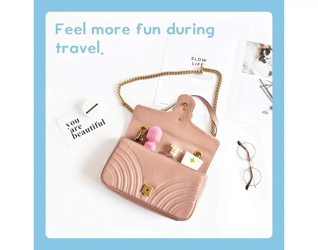 Vibeconnect - akkus, vízálló mini masszírozó vibrátor (pink)