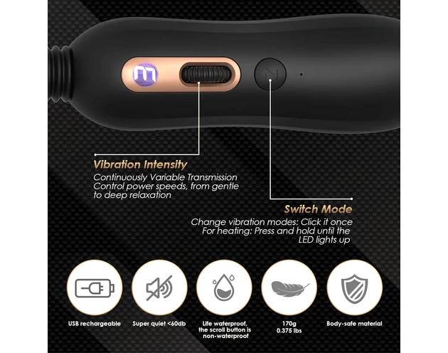 Vibeconnect Myron Wand - melegítő masszírozó vibrátor