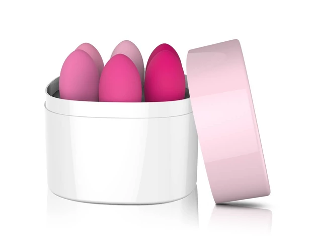 Sex HD Eggs - 6 db-os gésagolyó szett (pink)