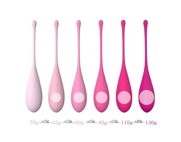 Sex HD Eggs - 6 db-os gésagolyó szett (pink)