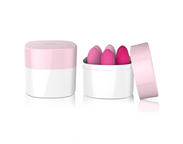 Sex HD Eggs - 6 db-os gésagolyó szett (pink)