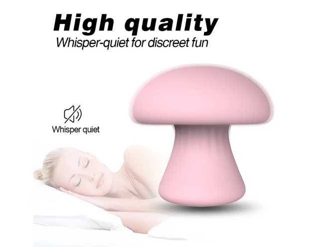 Magic Mushroom - akkus arcmasszírozó (pink)