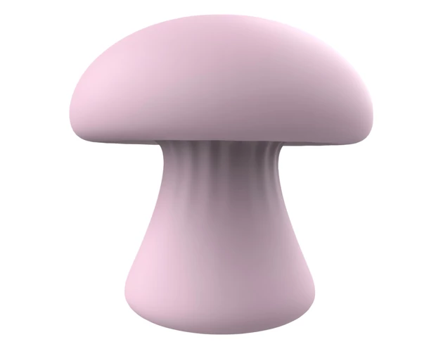 Magic Mushroom - akkus arcmasszírozó (pink)