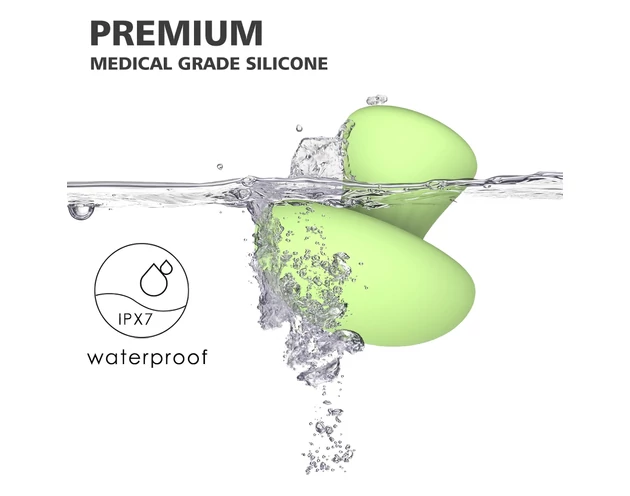 Magic Mushroom - akkus arc masszírozó (zöld)