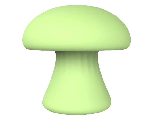 Magic Mushroom - akkus arc masszírozó (zöld)