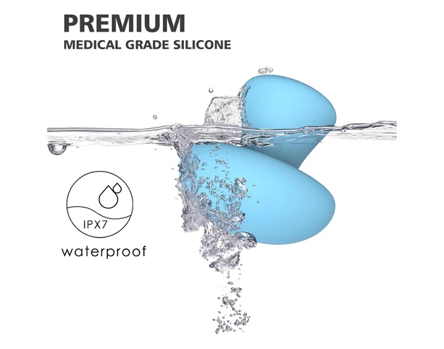 Magic Mushroom - akkus arc masszírozó (kék)