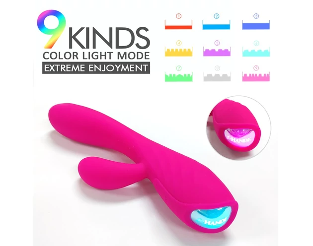 Sex HD Muses - akkus, vízálló melegítő vibrátor (pink)